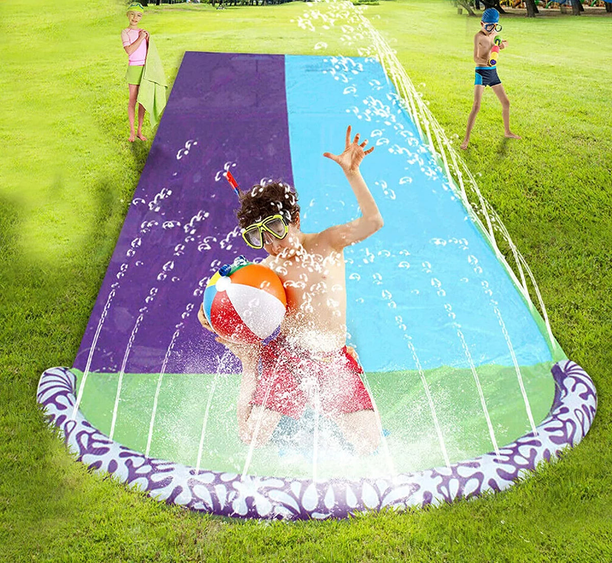 Water Slide with Splash Pool and Crash Pad V774