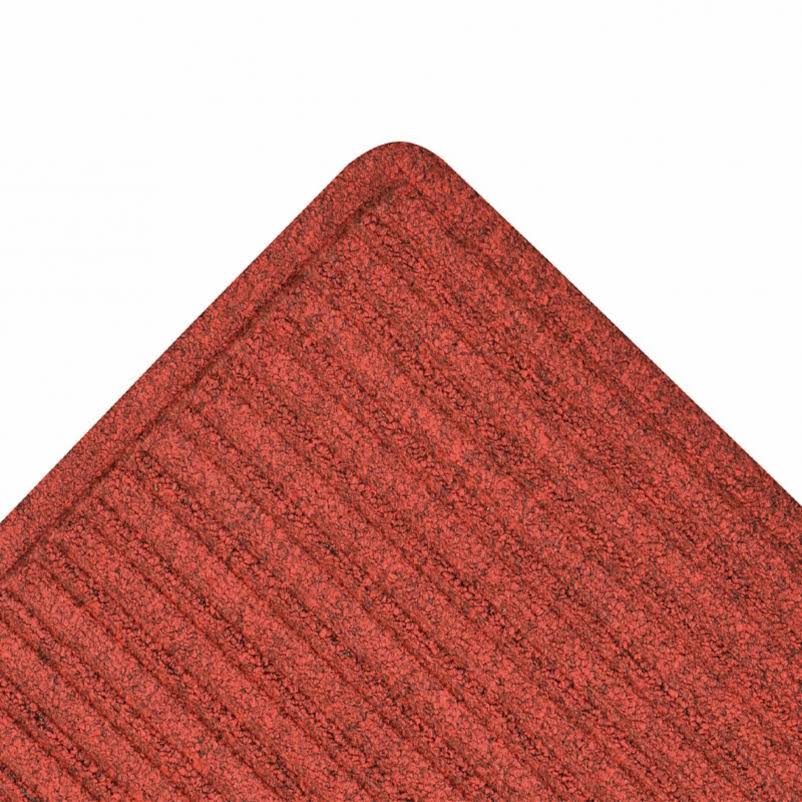 Red Black Carpeted Entrance Mat 3Ft x 5Ft Z11193