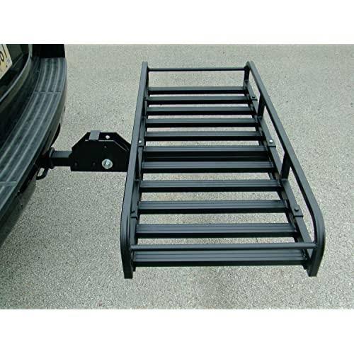 Folding Hitch Cargo Carrier with 400 lb Capacity G96318
