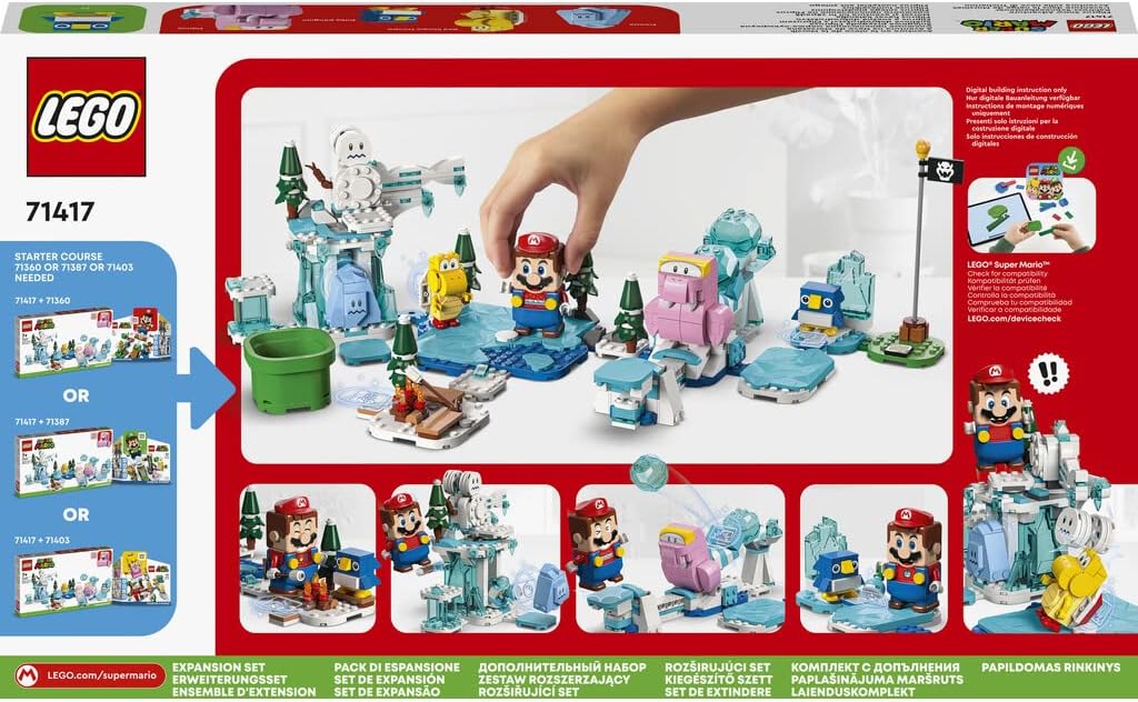 Lego Super Mario Fliprus Snow Adventure Expansion Set 71417 J281