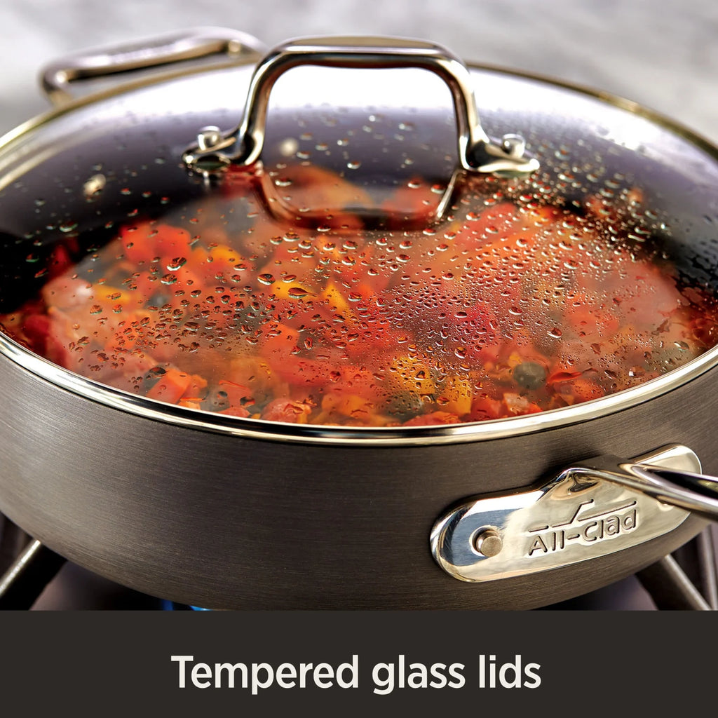 12-Inch Hard Anodized Nonstick Fry Pan with lid V936