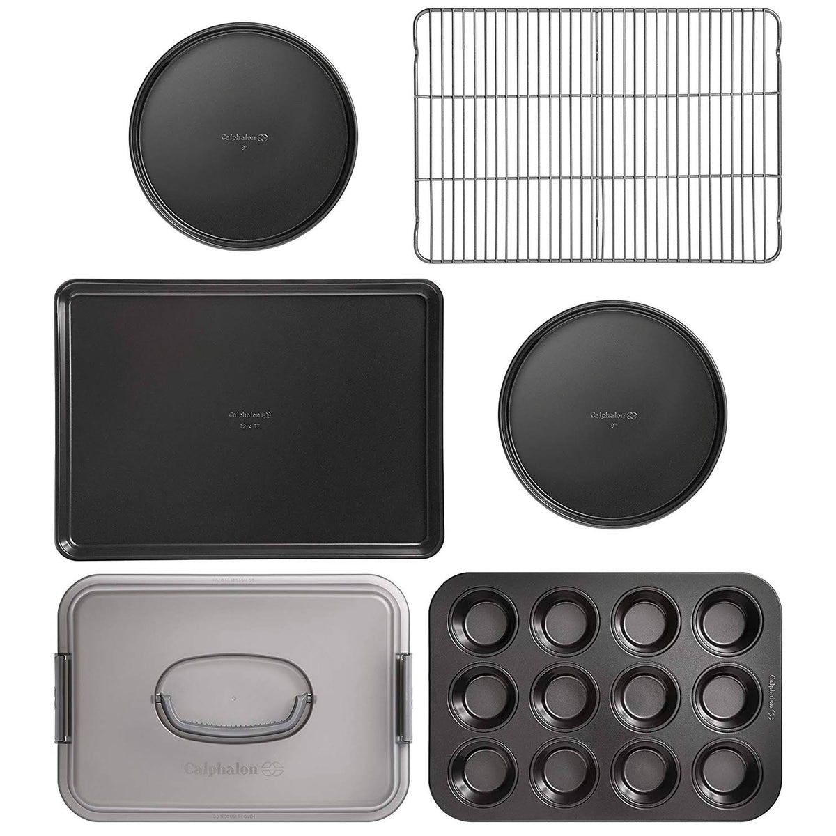 Nonstick 6 pc. Bakeware Set Z84205