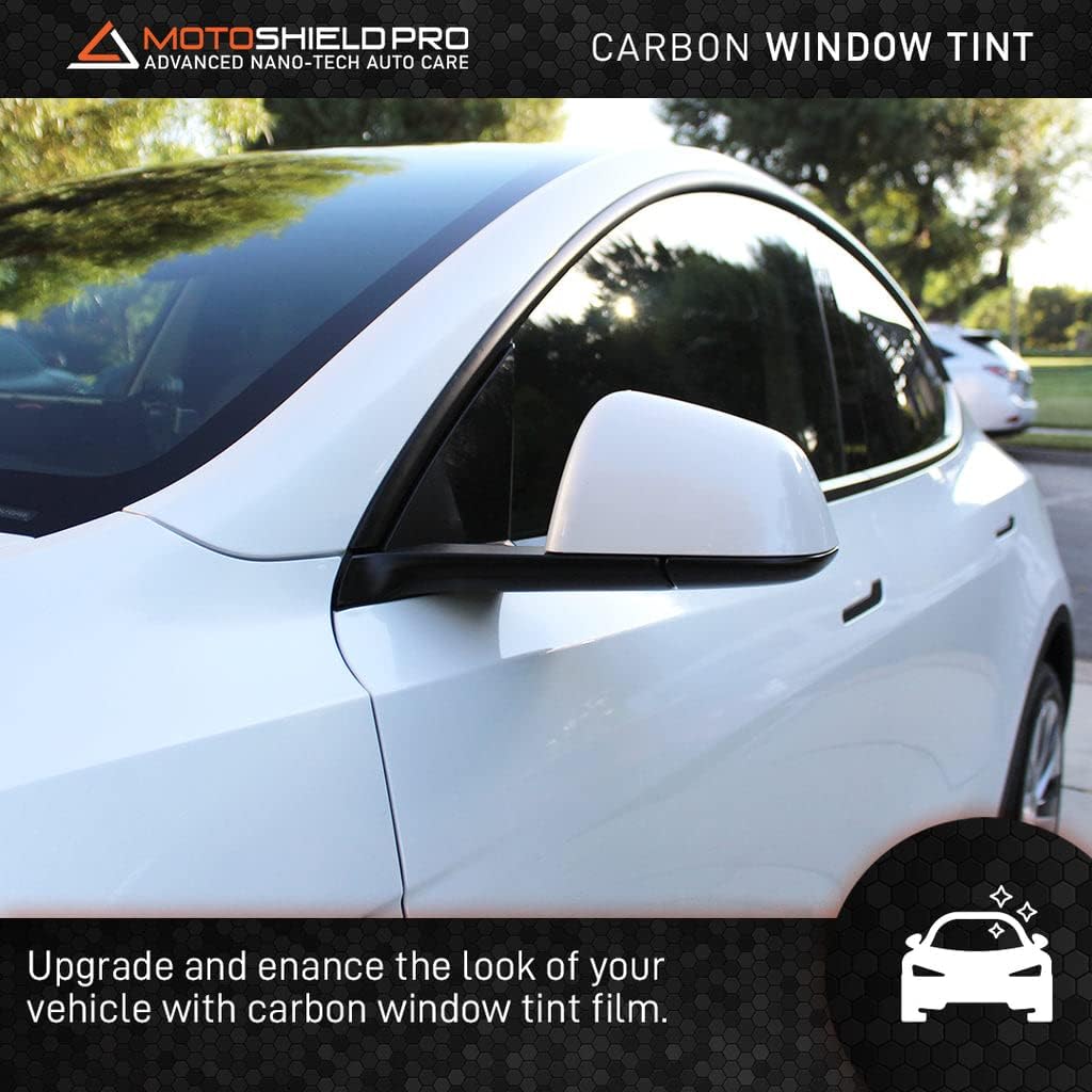 Carbon Window Tint Film 35% VLT 20” in x 100’ ft Roll Pack of 2 E177