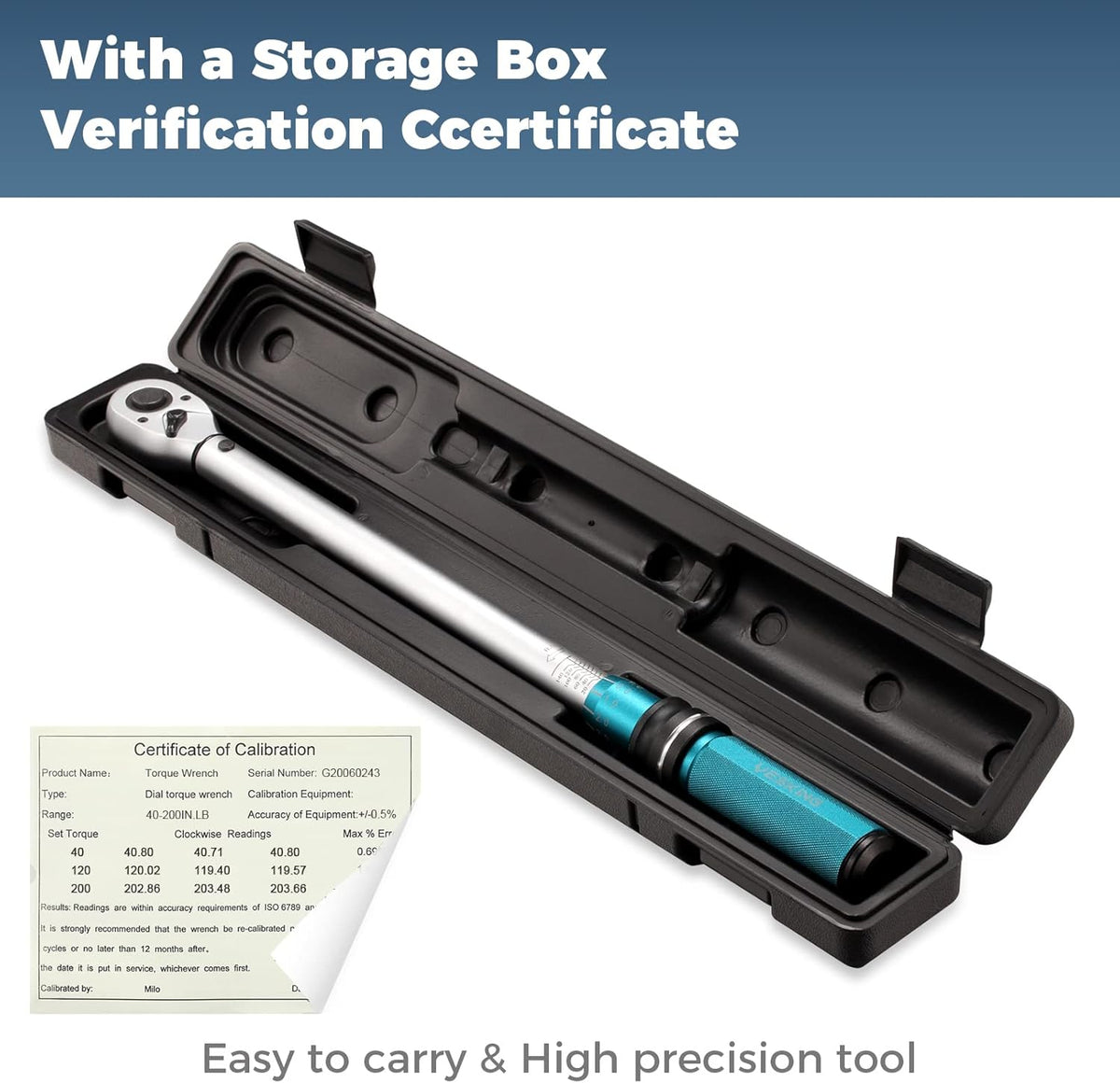 1/2-Inch Drive Click Torque Wrench Set Pack of 2 X882