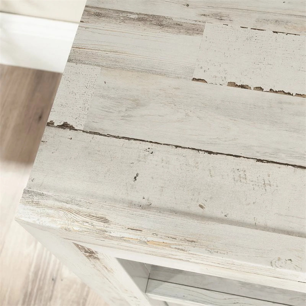 White Engineered Wood Lateral File Cabinet G931865