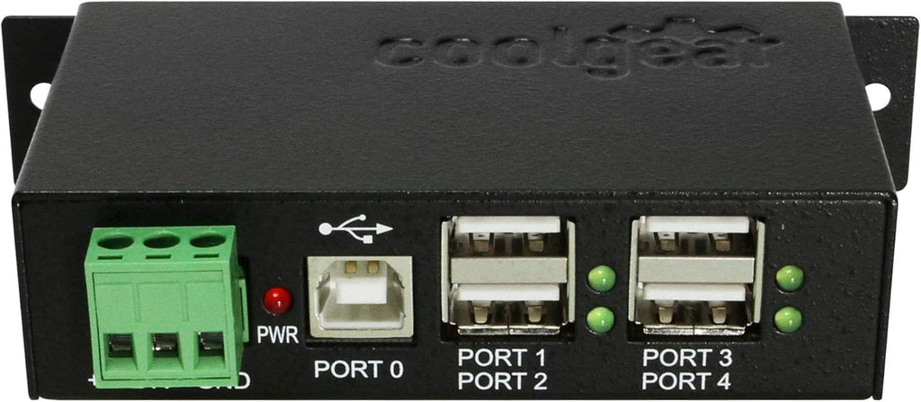 4-Port Industrial USB 2.0 Powered Pack of 2 K834778