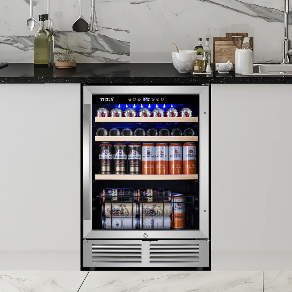 24'' 150-Cans Built-in Beverage Cooler J77000