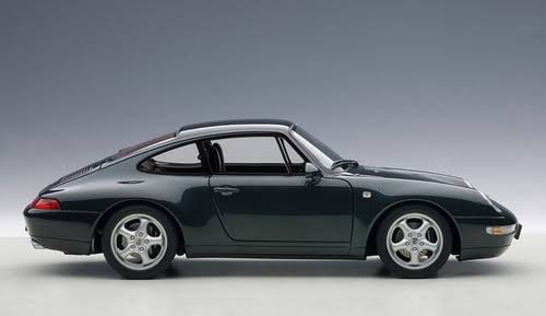 Green Metallic 1/18 Porsche Carrera 911 S748