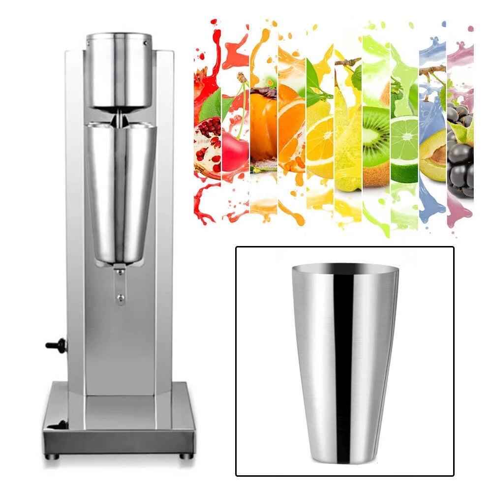 180W Stainless Steel Electric Milkshake Maker W9398