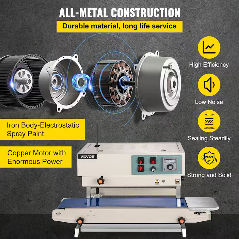 Continuous Band Sealer Vertical Sealing Machine H5217