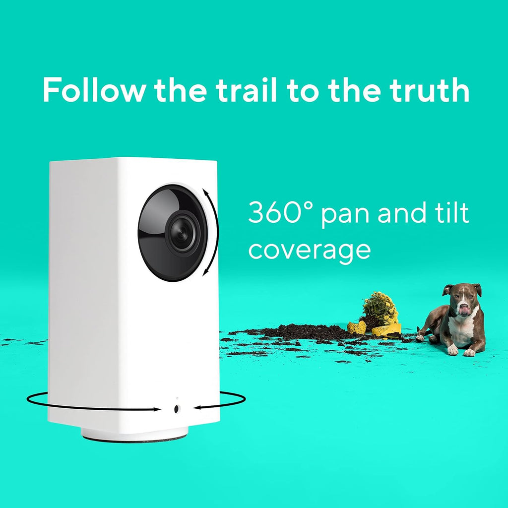 1080p Pan/Tilt/Zoom Indoor Camera with 32GB MicroSD Card Y435