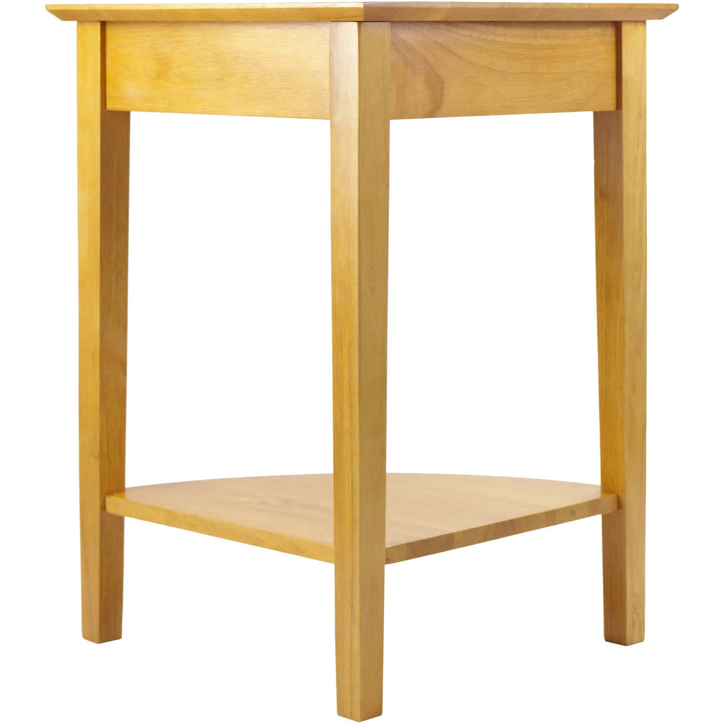 Corner Table Honey Finish A2094
