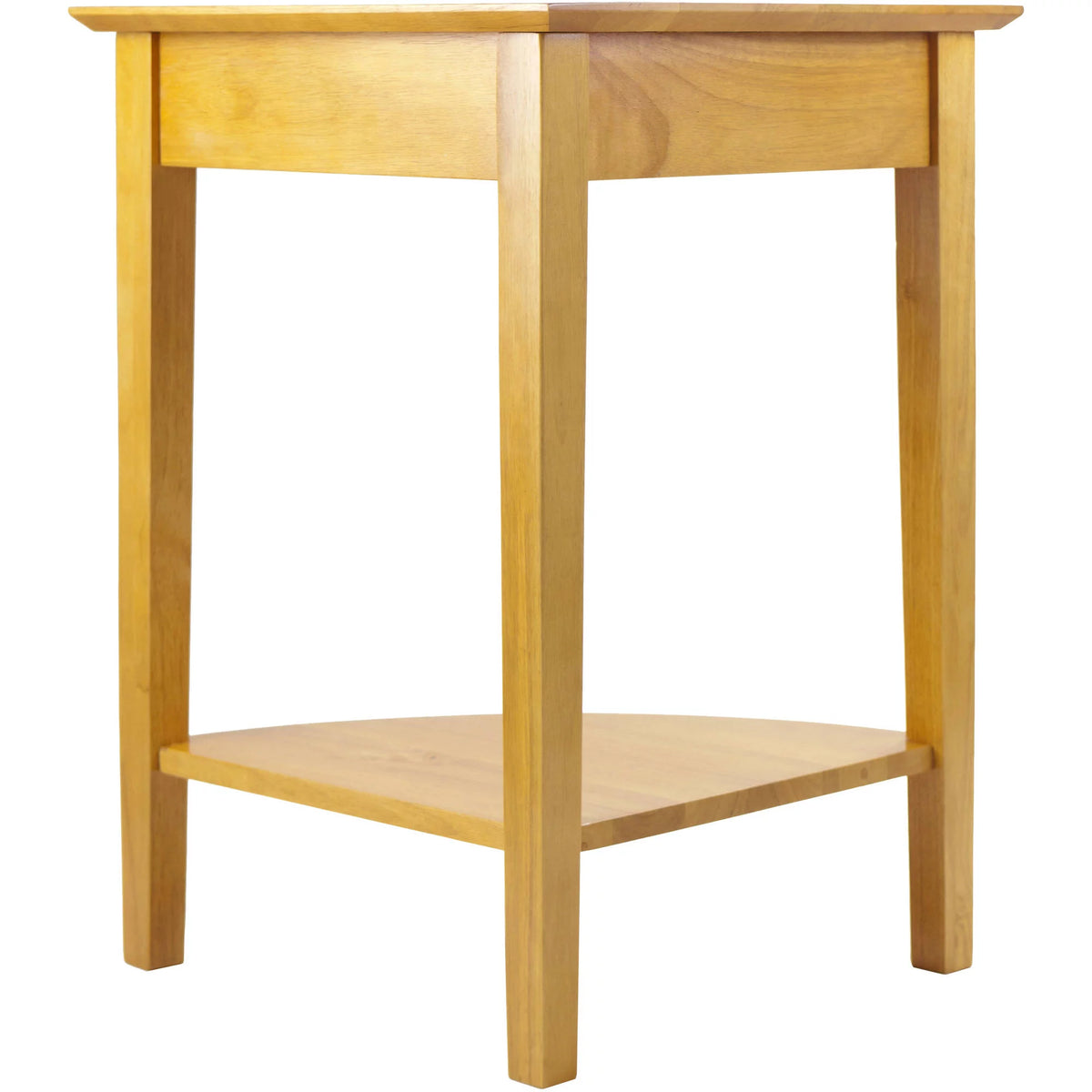 Corner Table Honey Finish A2094