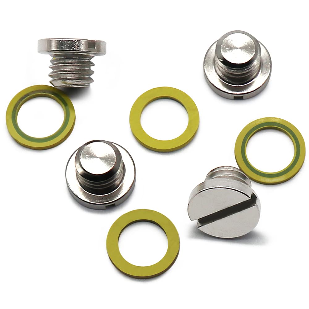 Lower Unit Oil Drain Plug Gearcase Screw & Gasket S9099