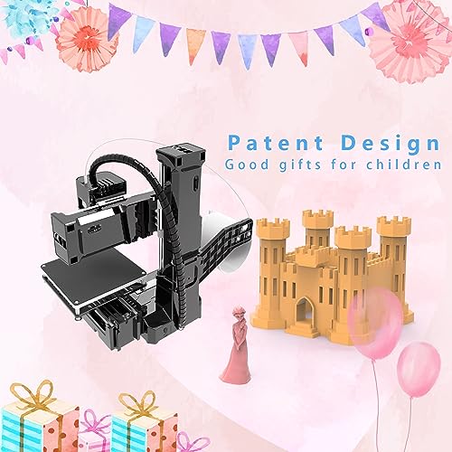 Mini 3D Printer, Entry-Level 3D Printer with High Printing Accuracy D2417