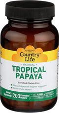 Papaya 25 MG Chewable 200 CT N21796