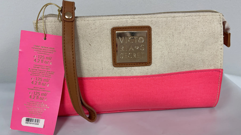 Bag Clutch Set With Fragrance Mist, Body Lotion, Body Wash 4.2 fl oz W130901