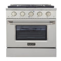 30 Propane Gas Dual Fuel Range with 4 Burners in Stainless Steel Z5289