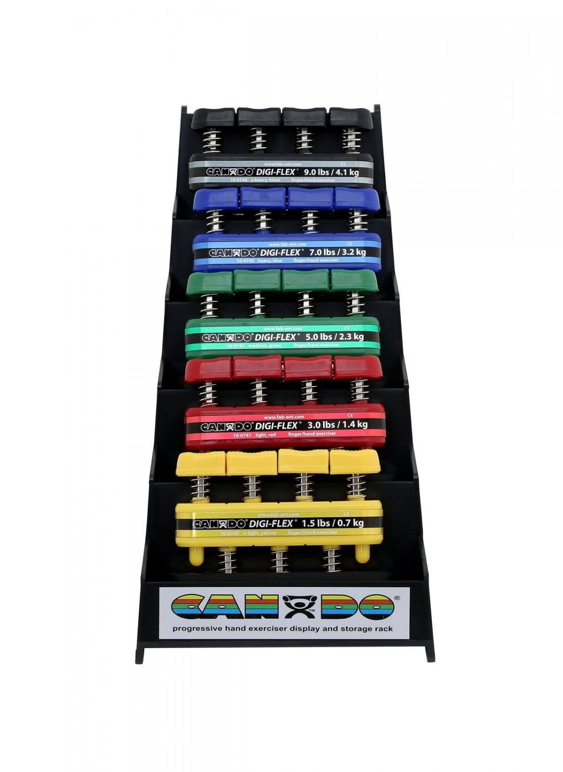 Set of 5 Hand Exerciser with Plastic Rack T73626