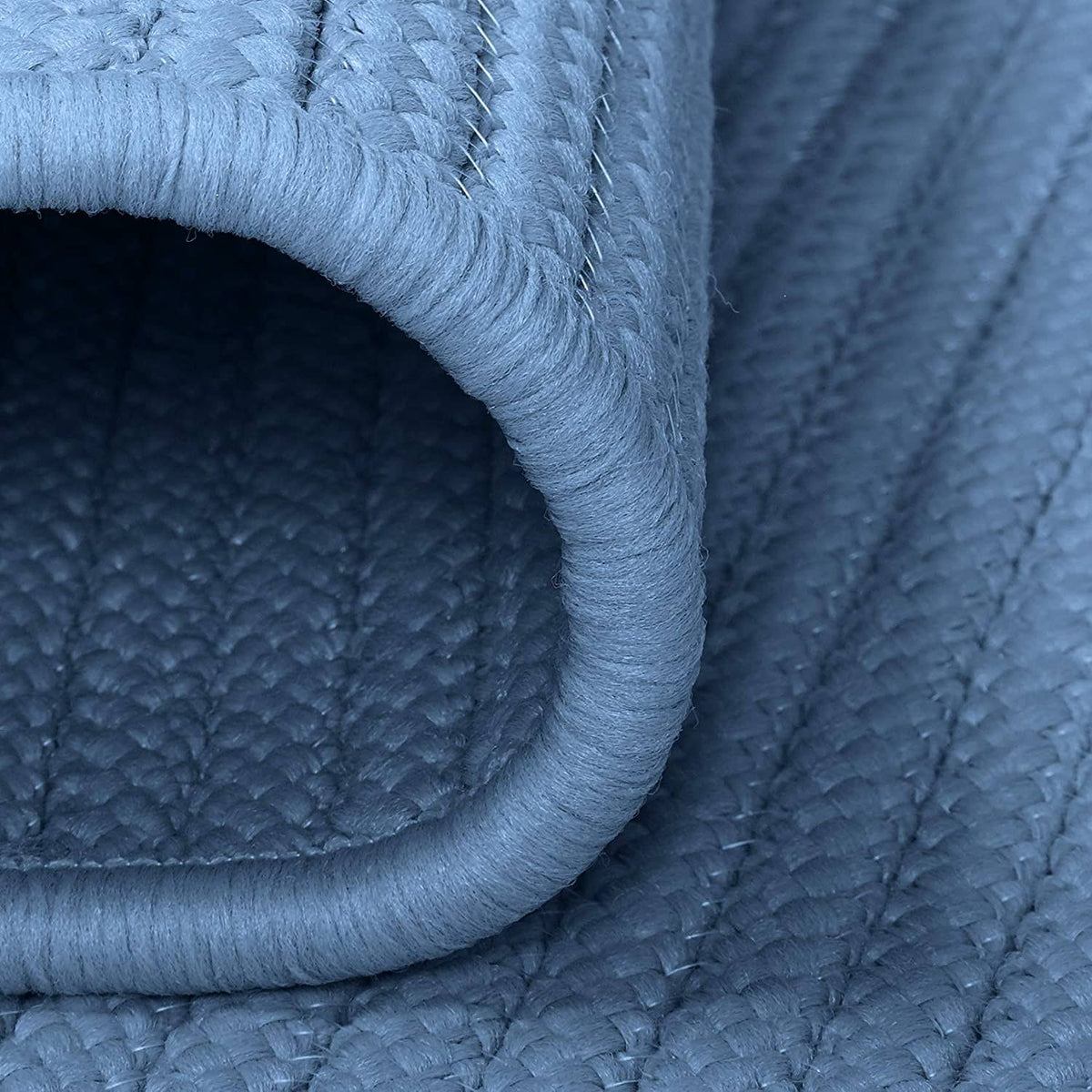 Blue Ice 2x10 Solid Rug A689