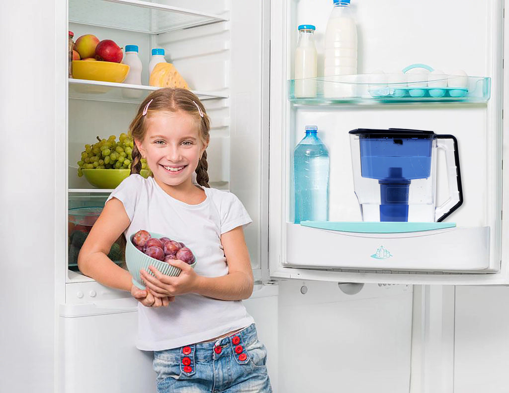 Alkaline Water Pitcher with Replaceable Filter X3915