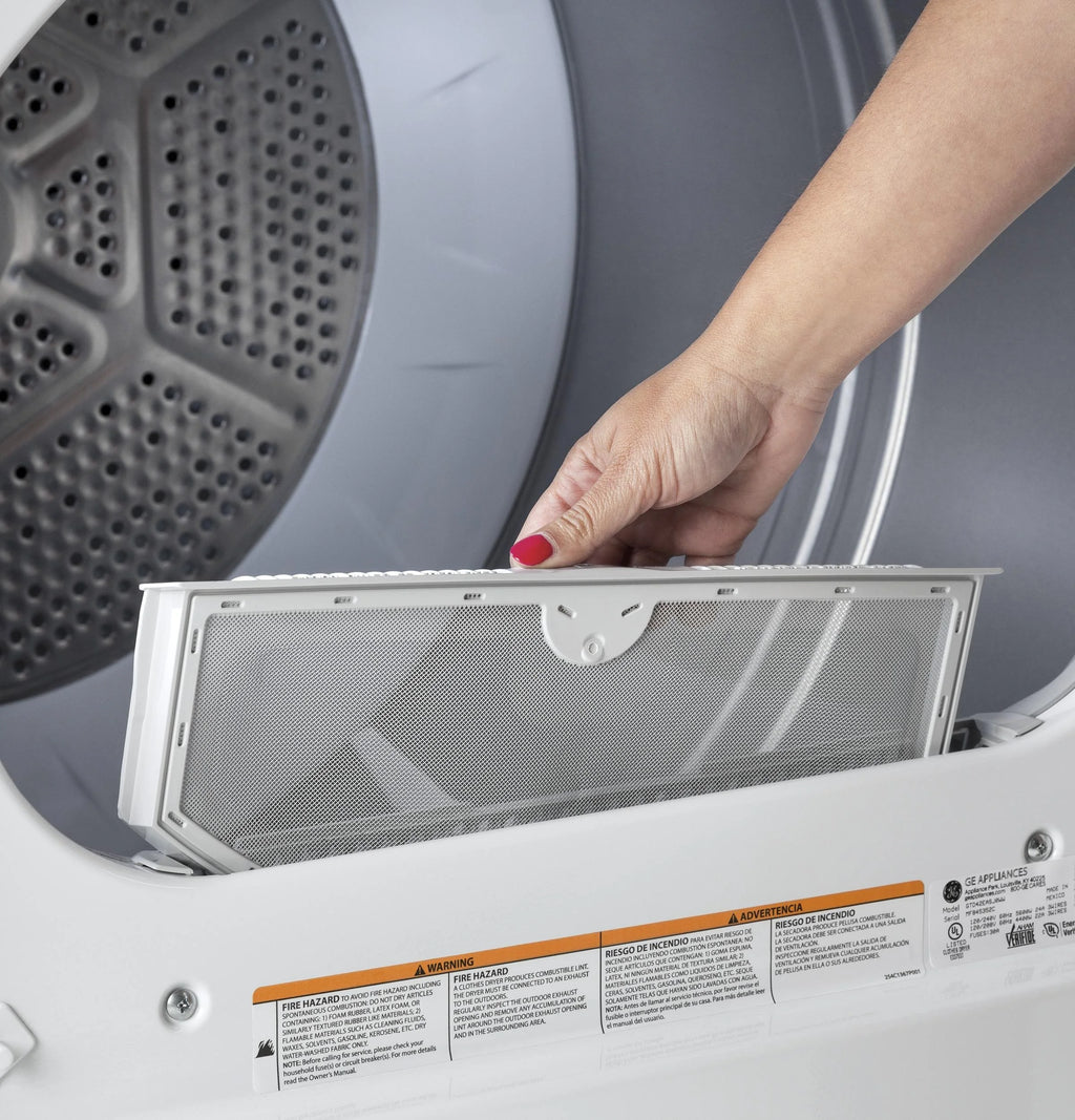 27" Wide 7.2 Cu. Ft. Electric Dryer White M81797