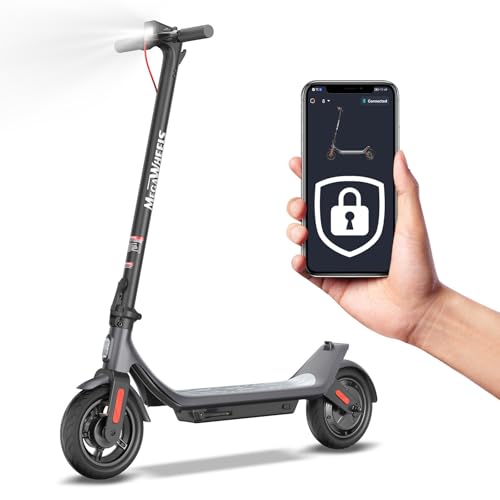 Electric Scooter, 350W, 10in Pneumatic Tires, 10.2AH Battery, 19 Miles Range, 15.5 mph Speed, UL2272 V189
