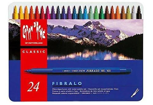 Fibre Tipped Pens, Set/30 Y5723