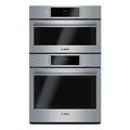 30 in. Built-In Double Electric Convection Wall Oven with Steam Oven in Stainless Steel V164