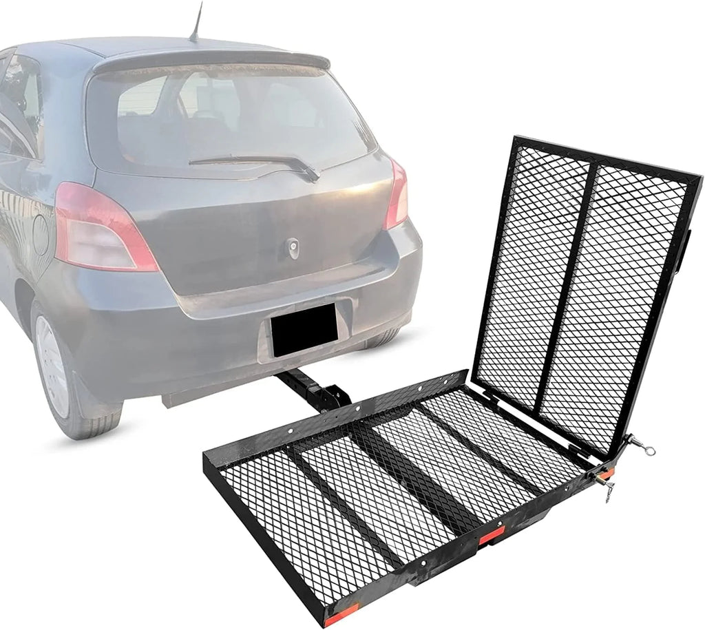 Folding Hitch Cargo Carrier Rack 500LBS T625