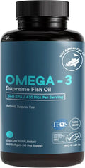 1400 mg Wild Alaskan Fish Oil 180 Softgels M7601