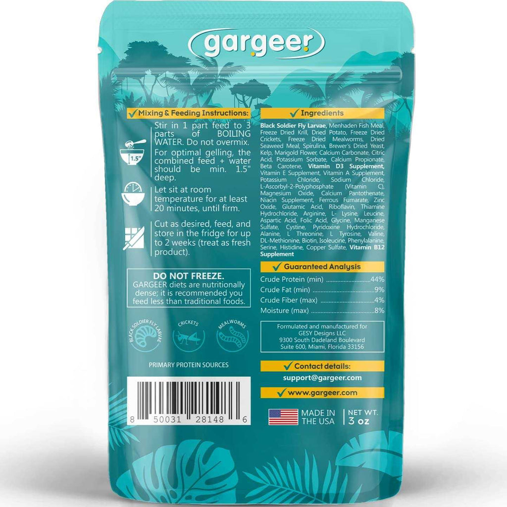 Leopard Gecko Food Complete Gel Diet T780