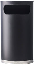 Black Half Round Receptacle J51042