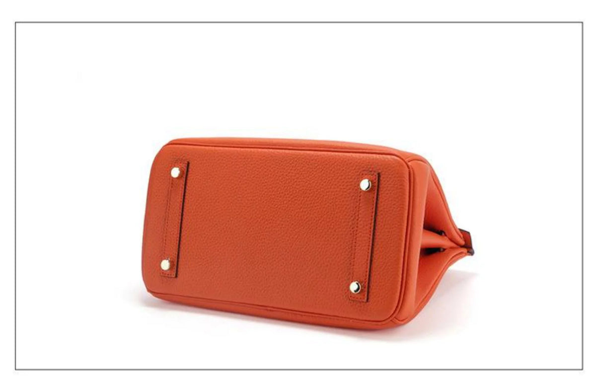 Black Leather Shoulder Bag Y888