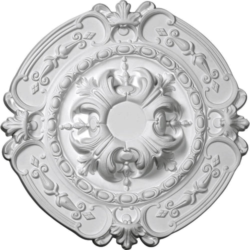 16 3/8 inch x 1 3/4 inch Hand-Painted Ceiling Medallion X5632