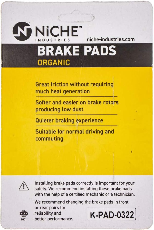 Brake Pad Set Pack of 2 U2393