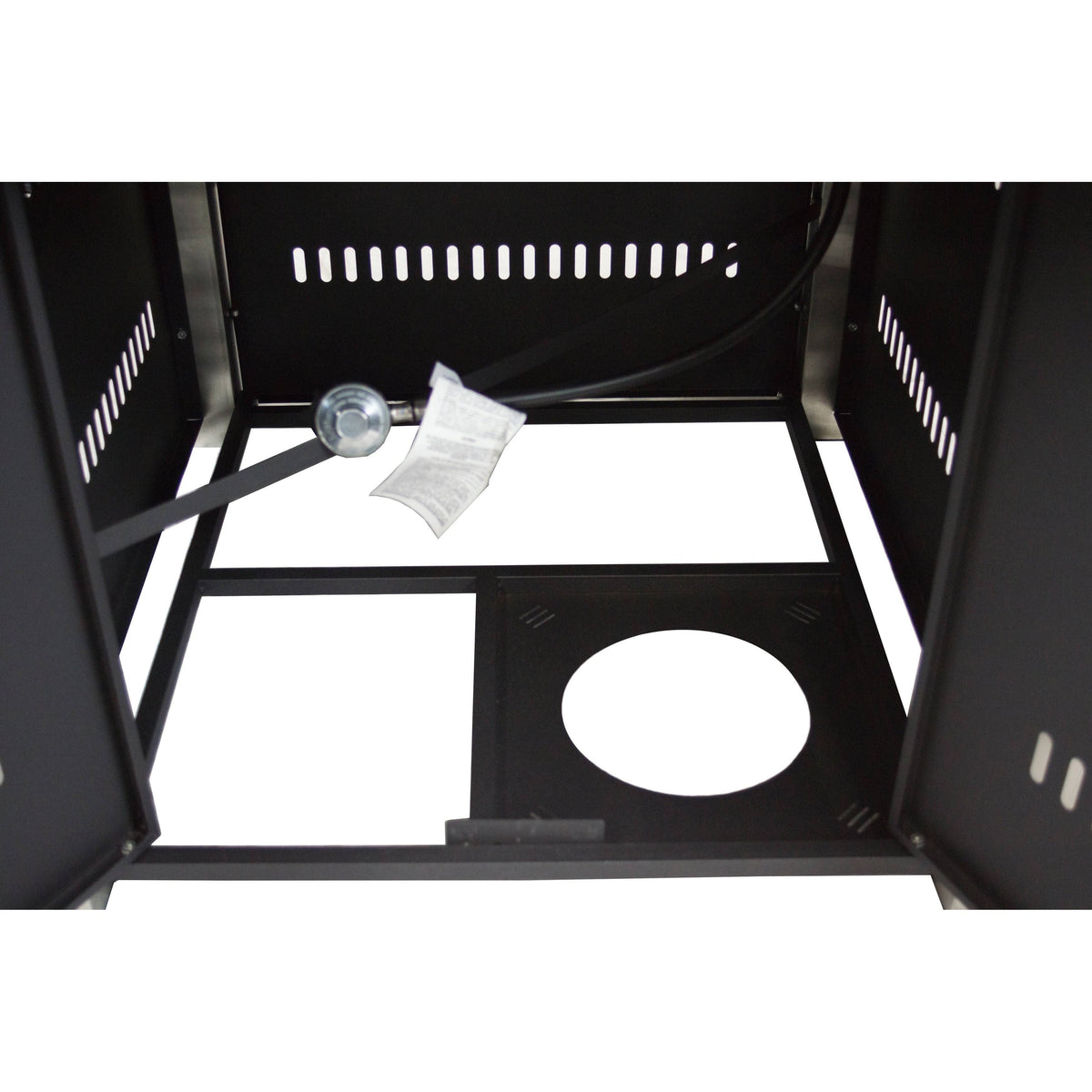38 in. Square Gas Fire Pit Table W3391