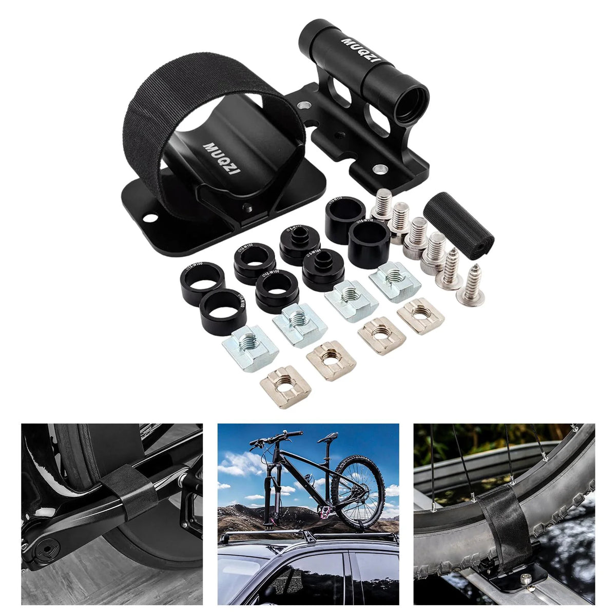 Bike Fork Mount Rack Parking Rack Rear Wheel Rack K130477