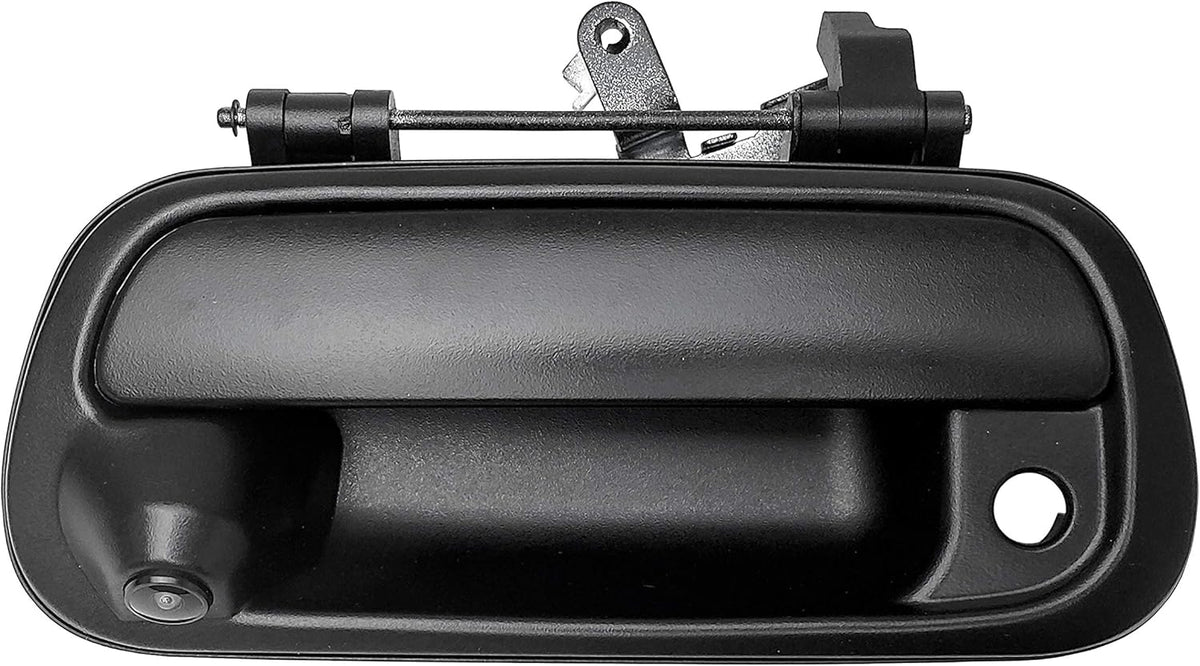 Black Textured Tailgate Handle with Backup Camera R679456