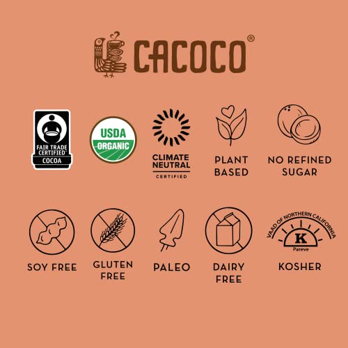 Organic Spicy Dark Drinking Chocolate Hot Cacao Cocoa (7.05 ounces) J633