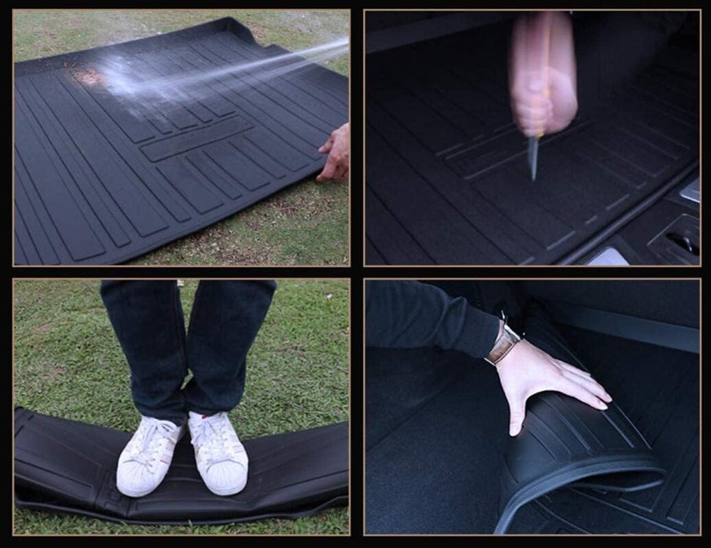 Black TPO Heavy Duty Waterproof Cargo Tray Trunk Floor Mat G8569