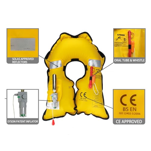 Blue Auto Inflatable Life Jacket B51740