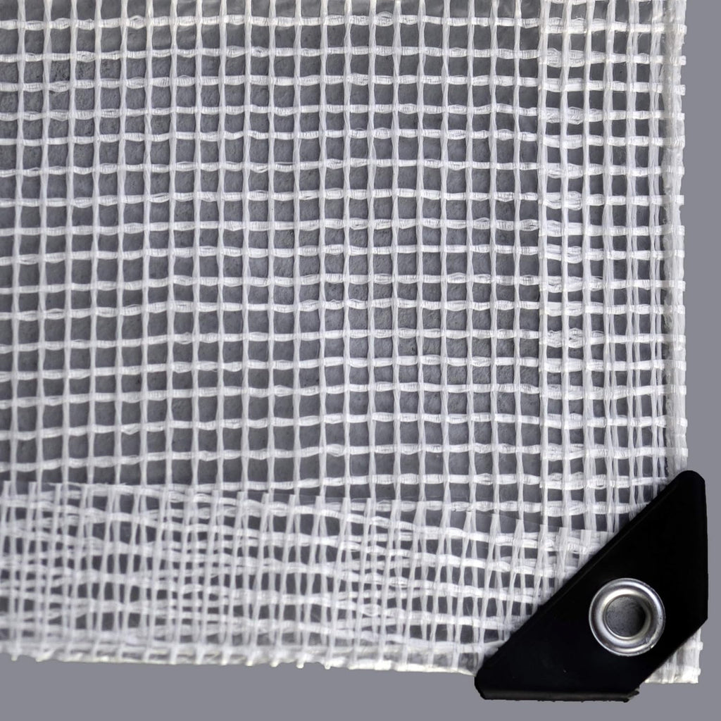 Clear 11 Mil Thick 12 by 24 Feet Tarp V303036