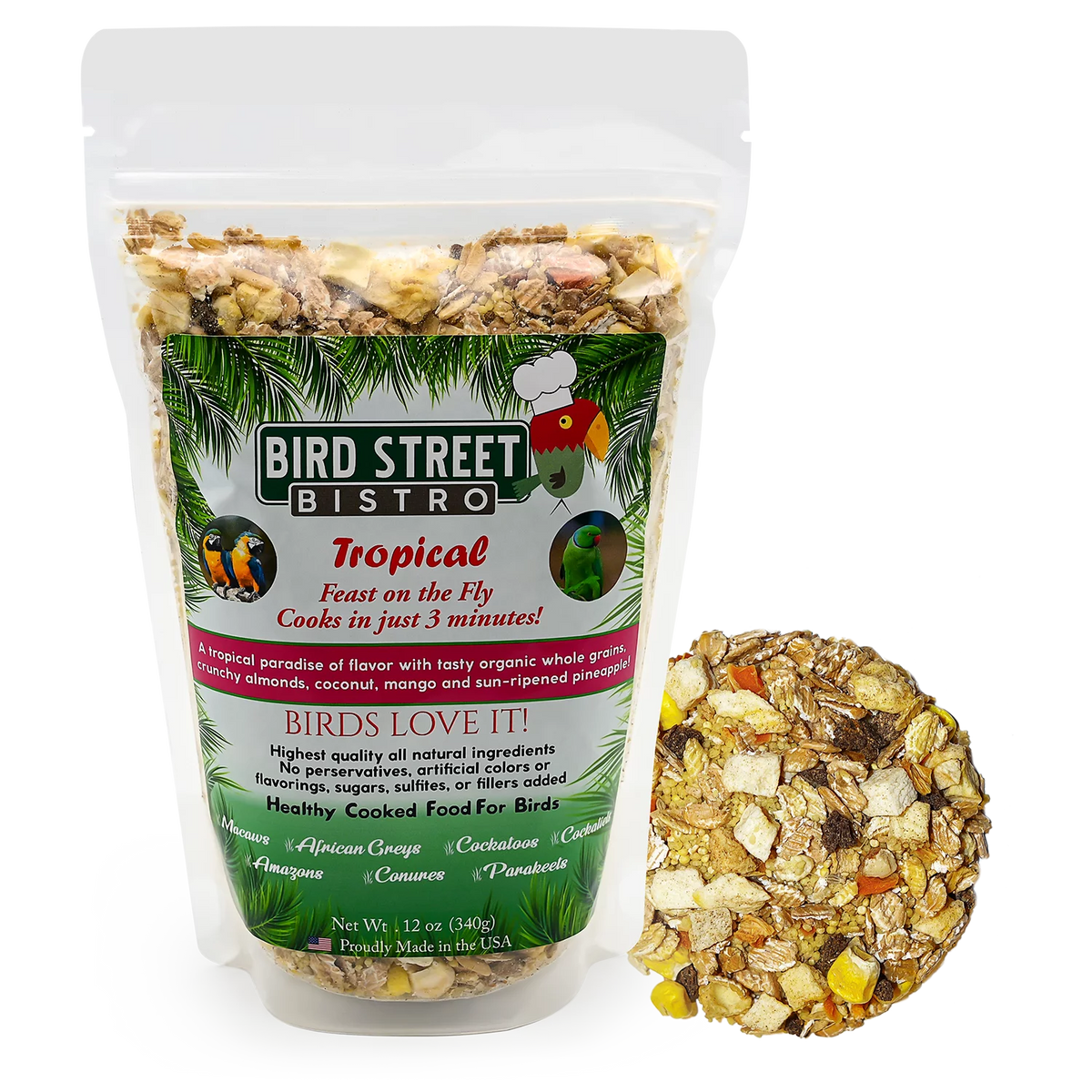 Natural Parrot Food R21649