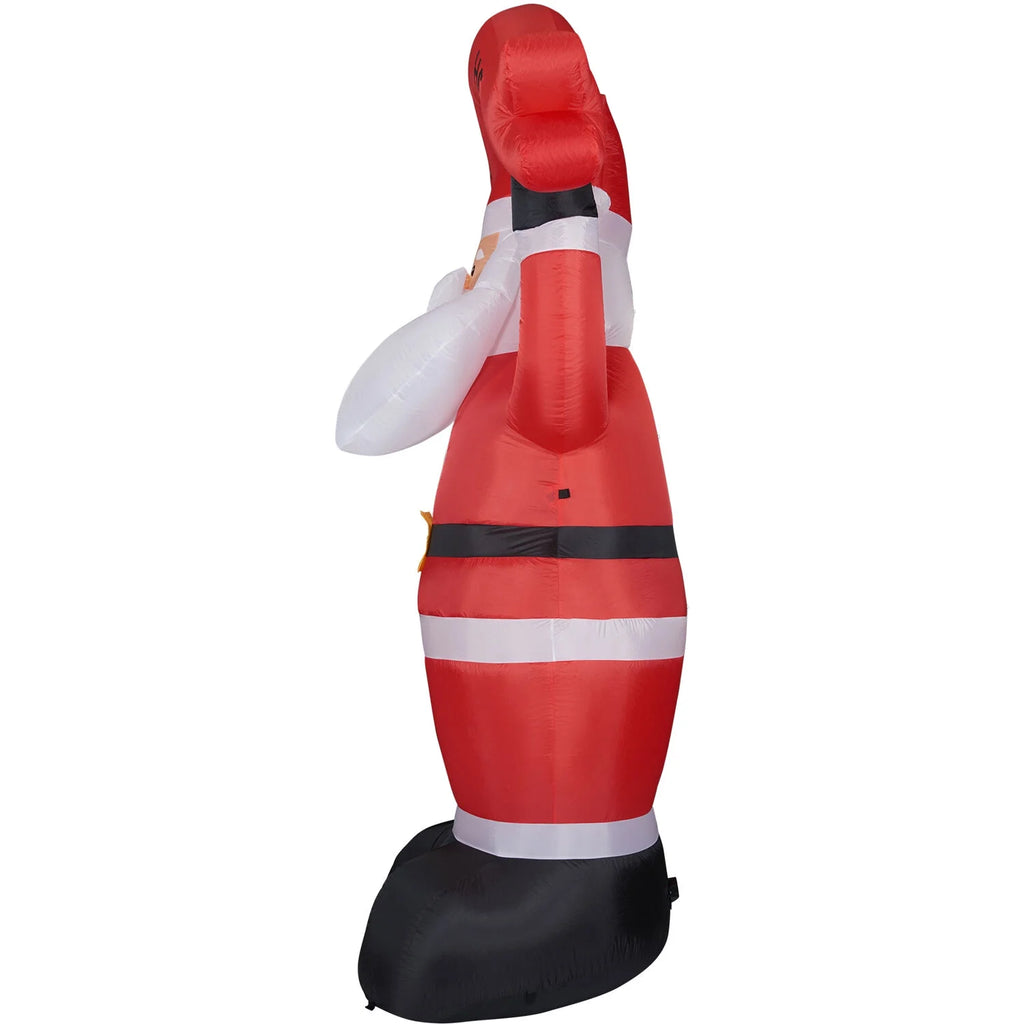 Tall Santa Yard Inflatable with Lights and Storage Bag 120" B248257