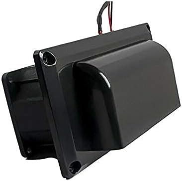 Black 25W RV Side Air Vent Fan P1630