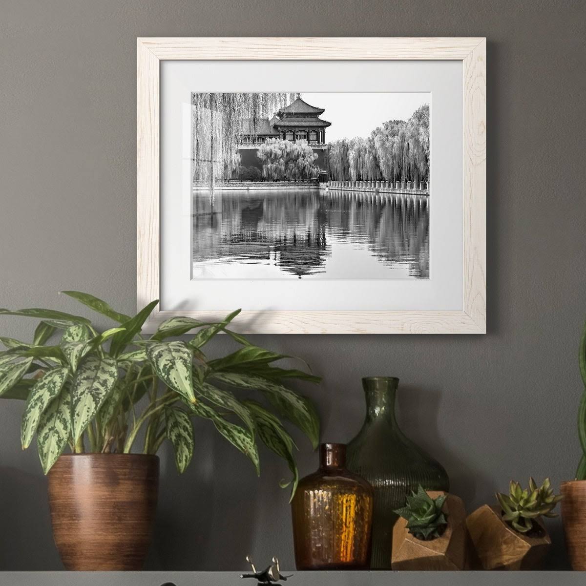 Black Framed Print 23X32 T216