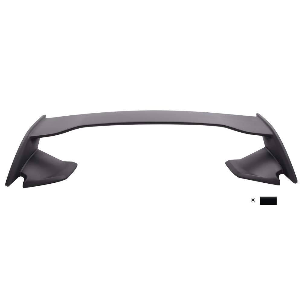 Crystal Black Silica Pearl ABS Rear Trunk Spoiler M224