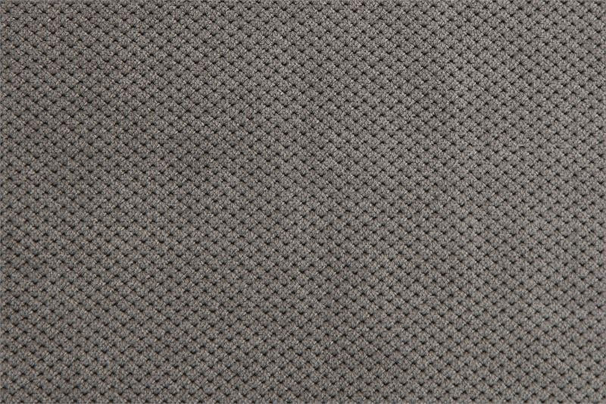 Charcoal Waffle Suede Sectional Sofa with Pillows D47003