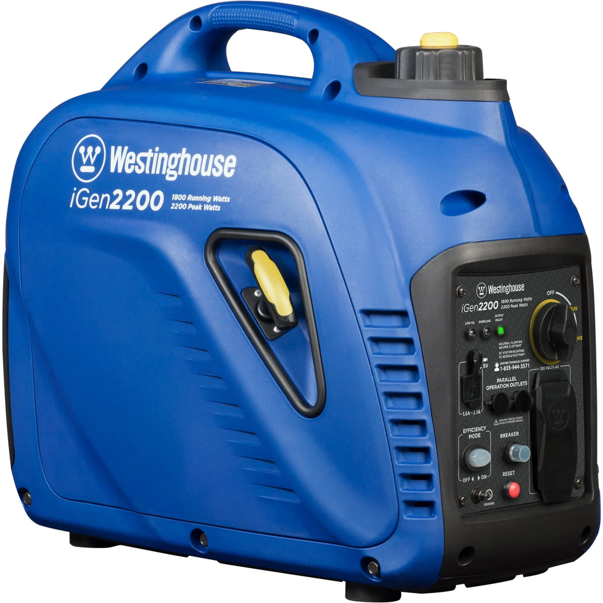 2200 Peak Watt Portable Gas Inverter Generator E862